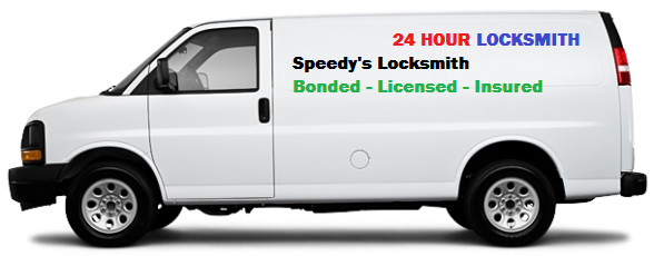 Speedy's Locksmith van